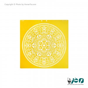 شابلون استنسیل طرح ماندلا کد1 سایز 50x50 سانتی متر