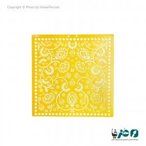 شابلون استنسیل طرح لیپان آرت کد 1 سایز 50x50 سانتی متر