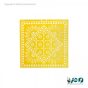 شابلون استنسیل طرح لیپان آرت کد 2 سایز 50x50 سانتی متر