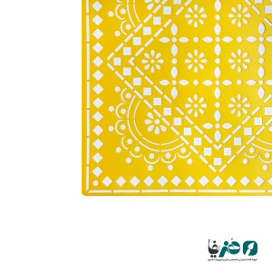 شابلون استنسیل طرح لیپان آرت کد 2 سایز 50x50 سانتی متر