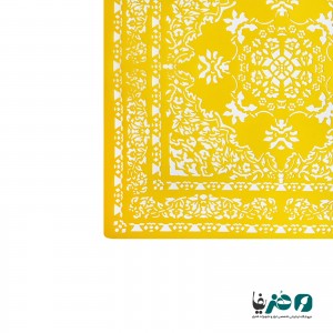 شابلون استنسیل طرح فرش پرشین کد 1 سایز 50x50 سانتی متر