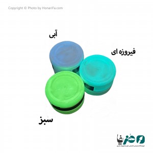 رنگ اکریلیک کارن مدل لومینوسنت آبی حجم 150 میلی لیتر