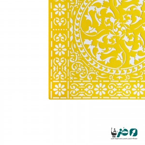 شابلون استنسیل طرح فرش پرشین کد 3 سایز 50x50 سانتی متر
