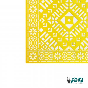 شابلون استنسیل طرح لیپان آرت کد 4 سایز 50x50 سانتی متر