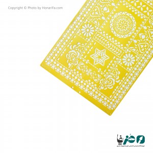 شابلون استنسیل طرح لیپان آرت کد 3 سایز 50x70 سانتی متر