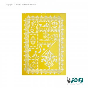 شابلون استنسیل طرح لیپان آرت کد 5 سایز 50x70 سانتی متر