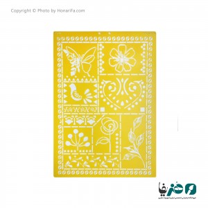 شابلون استنسیل طرح لیپان آرت کد 7 سایز 50x70 سانتی متر