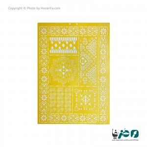 شابلون استنسیل طرح فرش پرشین کد 3 سایز 50x70 سانتی متر