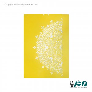 شابلون استنسیل طرح ماندلا نیم دایره سایز 50x70 سانتی متر