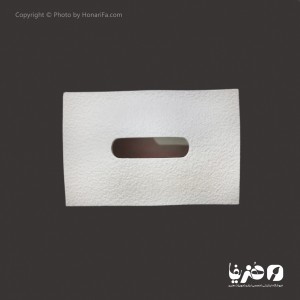 جا دستمالی پلی استر طرح کلاسیک