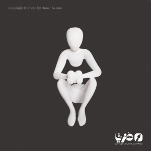 دکوری پلی استر طرح آدمک عاشق