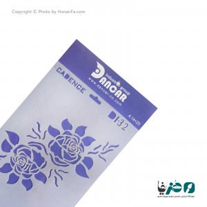شابلون استنسیل طرح حاشیه کد DI-32 سایز 14x20 سانتی متر