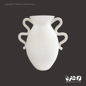 گلدان پلی استر مدل دسته دار