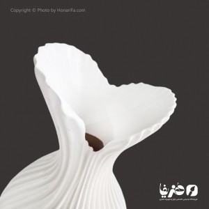 گلدان پلی استر مدل چاک دار