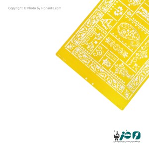 شابلون استنسیل طرح لیپان آرت کد 8 سایز 50x70 سانتی متر