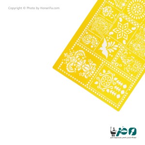 شابلون استنسیل طرح لیپان آرت کد 9 سایز 50x70 سانتی متر