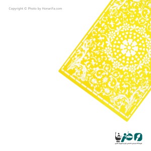 شابلون استنسیل طرح فرش پرشین کد 7 سایز 50x70 سانتی متر