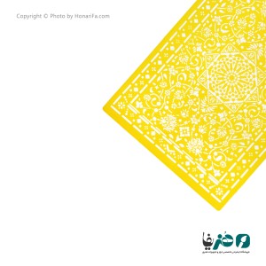 شابلون استنسیل طرح فرش پرشین کد 9 سایز 50x70 سانتی متر