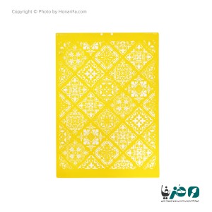 شابلون استنسیل طرح فرش پرشین کد 10 سایز 50x70 سانتی متر