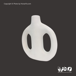 گلدان پلی استر مدل دسته دار مدرن کد 1