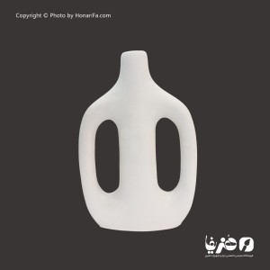 گلدان پلی استر مدل دسته دار مدرن کد 2