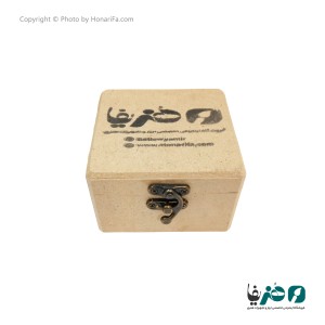 جعبه چوبی مربع 10x10 سانتی متری