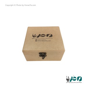 جعبه چوبی پذیرایی مدل 4 خانه 20x20 سانتی متری