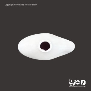 گلدان پلی استر مدل تک دسته مدرن