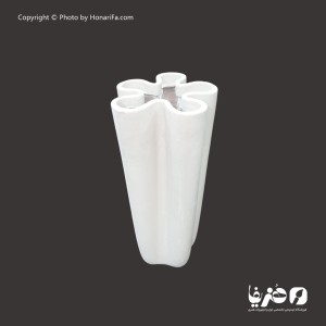گلدان پلی استر مدل پنج پر 20 سانتی متری