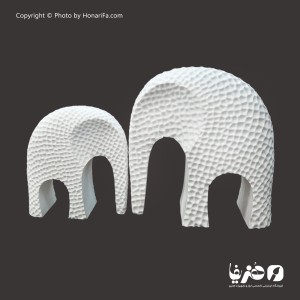 دکوری پلی استر طرح فیل 15 سانتی متر