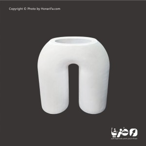 گلدان پلی استر مدل یو