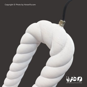 آباژور پلی استر مدل طنابی