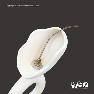 آباژور پلی استر مدل گل