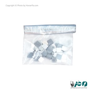 مجموعه 40 عددی آینه لیپان آرت مدل مربع 1 سانتی متر