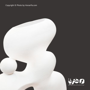 گلدان پلی استر طرح اطلسی