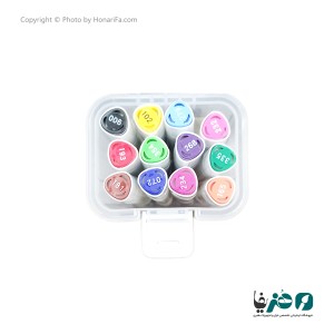 ماژیک راندو تاچ مدل بیسیک بسته 12 رنگ