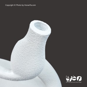 گلدان پلی استر طرح پیچ کد 1
