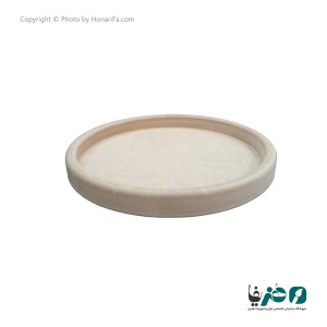 سینی چوبی گرد قطر 21 سانتی متری
