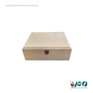 جعبه چوبی مستطیل 25x20 سانتی متری کد 559B
