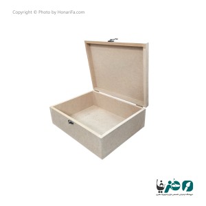 جعبه چوبی مستطیل 25x20 سانتی متری کد 559B