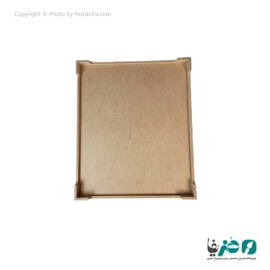 سینی چوبی مستطیل دسته دار 26x31 سانتی متری