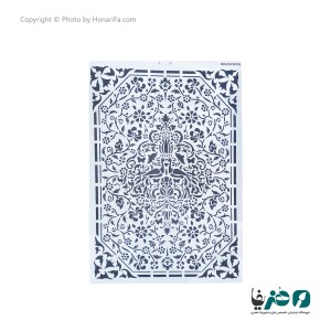 شابلون استنسیل طرح فرش پرشین کد 2 سایز 100x70 سانتی متر