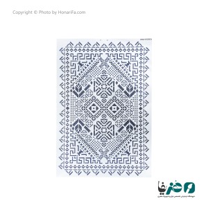 شابلون استنسیل طرح فرش پرشین کد 4 سایز 100x70 سانتی متر