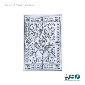 شابلون استنسیل طرح فرش پرشین سایز 100x70 سانتی متر