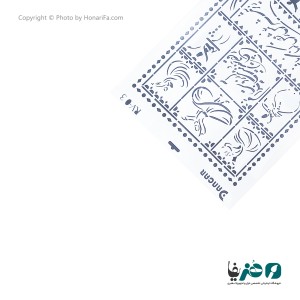 شابلون استنسیل طرح لیپان آرت کد 2 سایز 80x60 سانتی متر