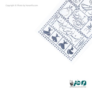 شابلون استنسیل طرح لیپان آرت کد 2 سایز 80x60 سانتی متر