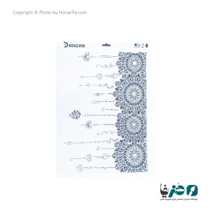 شابلون استنسیل طرح لیپان آرت کد 2 سایز 80x60 سانتی متر