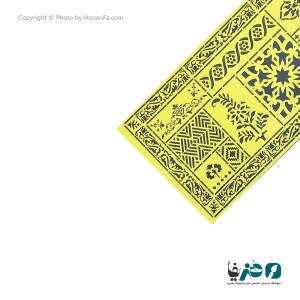 شابلون استنسیل طرح لیپان آرت کد 1 سایز 100x50 سانتی متر