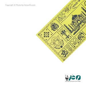 شابلون استنسیل طرح لیپان آرت کد 3 سایز 100x50 سانتی متر
