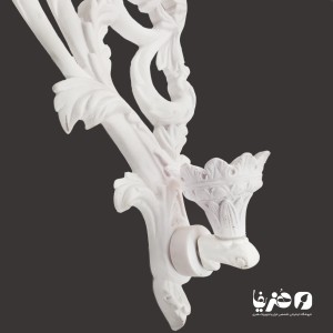 جا شمعی دیوار کوب پلی استر طرح اسلیمی